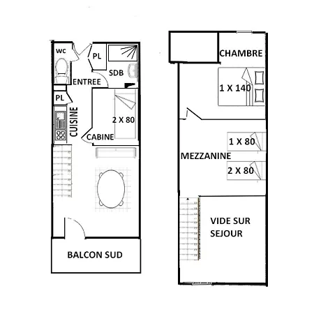 2 Pieces 8 Personnes, Balcon Sud, Aux Saisies - Fr-1-594-50 *